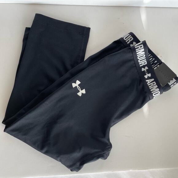 🆕 Under Armour Capri length athletic pants NWT size youth medium - Picture 3 of 10